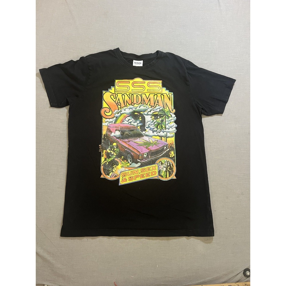 SSS World Corp Sun Sex Speed Shirt Mens Large Black Short Sleeve Tee.